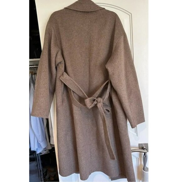 *SOLD* COS Oversized Double-breasted Wool Coat Size S - Picture 9 of 12